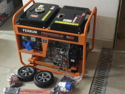 Генератор дизельный FERRUM FRDG5255JD 5,2/5,5кВт (электростартер)