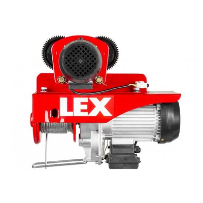 Тельфер с кареткой LEX LXEH800TW (дорогой пульт управления)