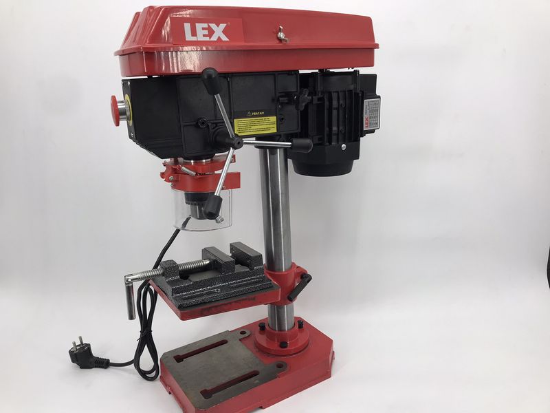 Свердлильний верстат LEX LXDP16-2 1600W (чугуна основа + металеві шківи)